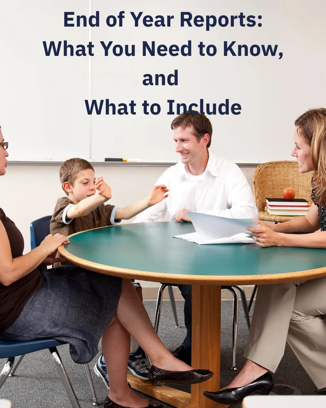 End of Year Reports to Parents/Carers: What You Need to Know, and What to Include