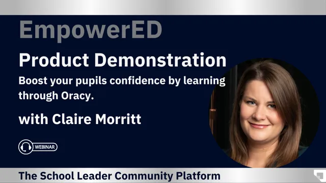 EmpowerED Product Demonstration with Oracy Champions