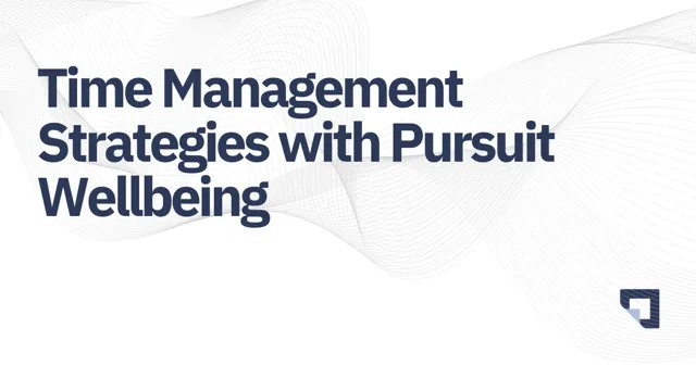 Pursuit Wellbeing EmpowerEd - 12 Essential Strategies for School Leaders with Maria Brosnan