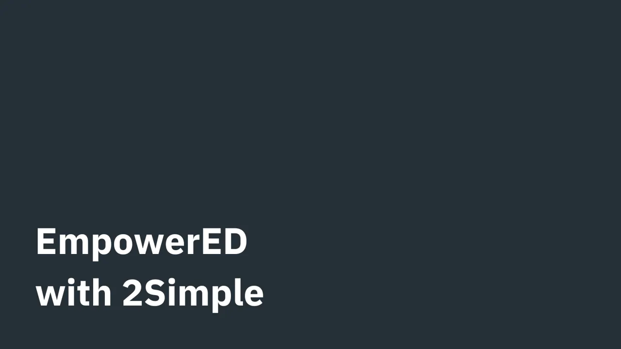 EmpowerED with 2Simple | Transform School Improvement with Know My School