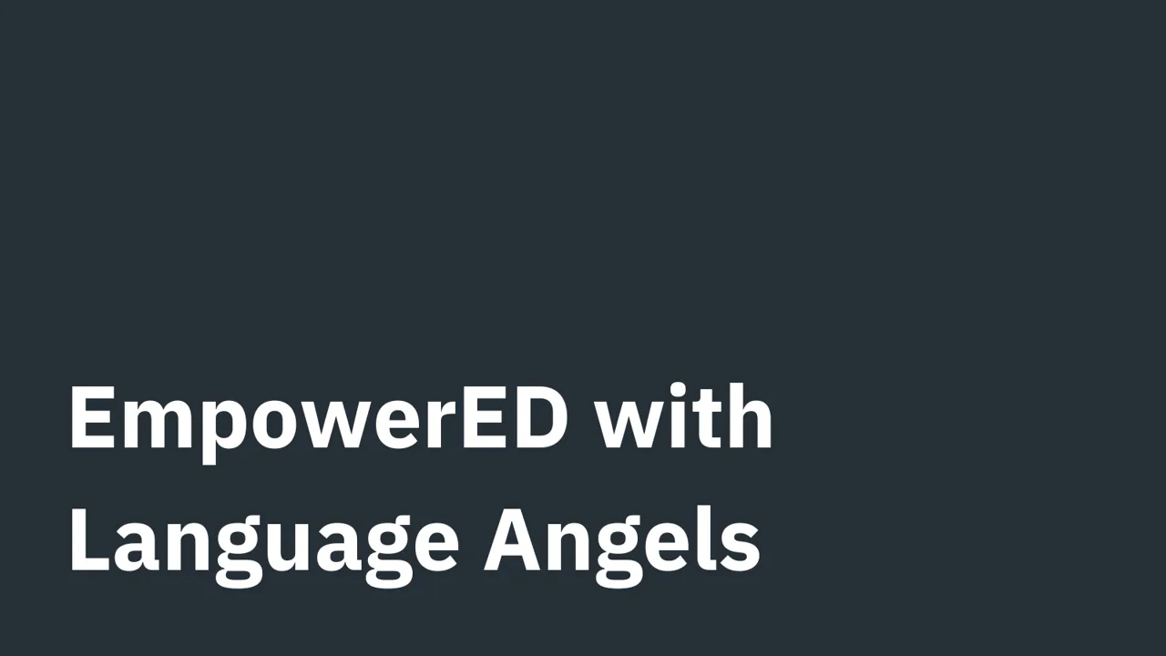 EmpowerED with Language Angels